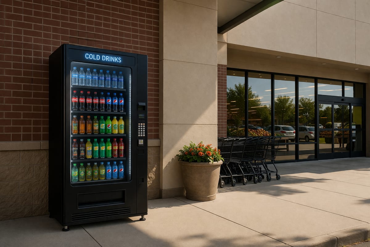 Beverage vending machine service