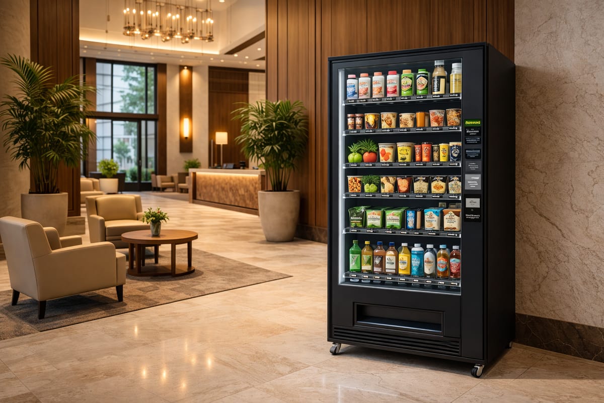 Healthy and fresh vending options